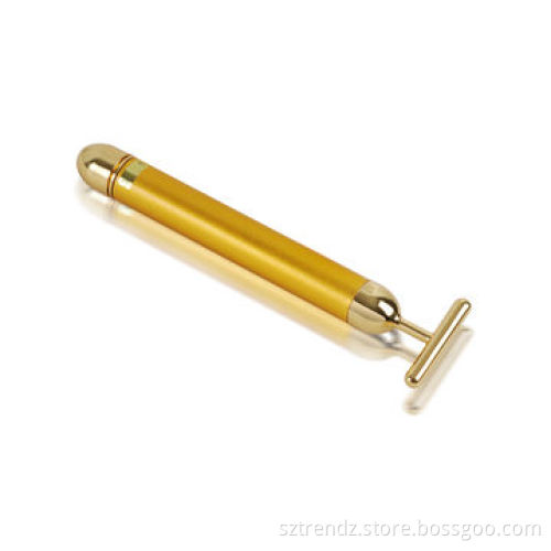 24K Golden Facial Massager for Face Lifting, Slimming and Beauty Care